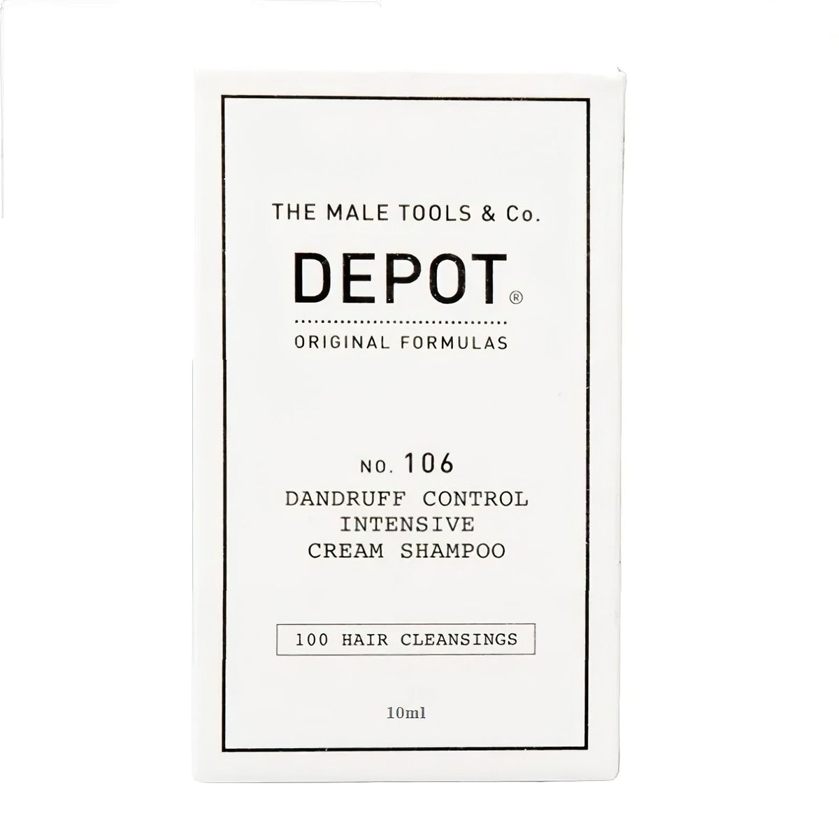 Depot, 100 Hair Cleansing No. 106, Provitamin B5, Haarshampoo, Anti-Schuppen, 10 ml