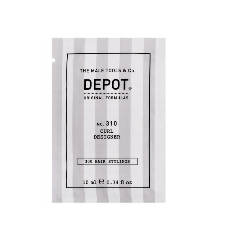 Depot, 300 Hair Stylings No. 310, UV-Filter, Haarstyling-Creme, flexibler Halt, 10 ml