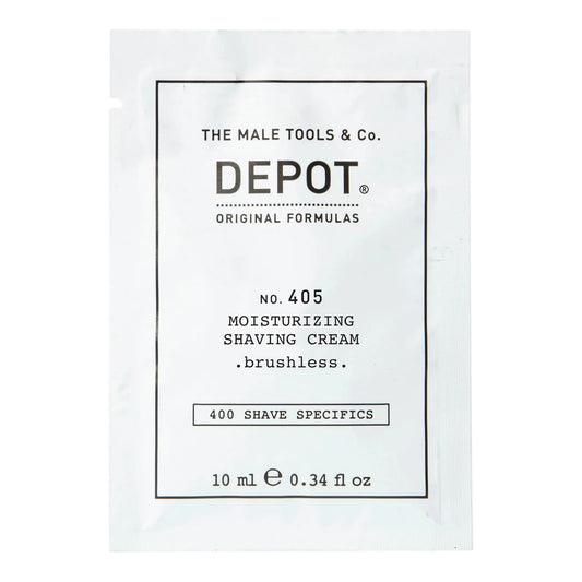 Depot, 400 Shave Specifics No. 405, Allantoin, Moisturizing, Shaving Cream, 10 ml