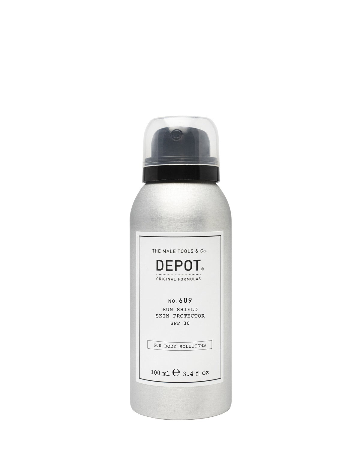 Depot, 600 Body Solutions No. 609, Sonnenschutz, Sonnenschutzspray, LSF 30, 100 ml