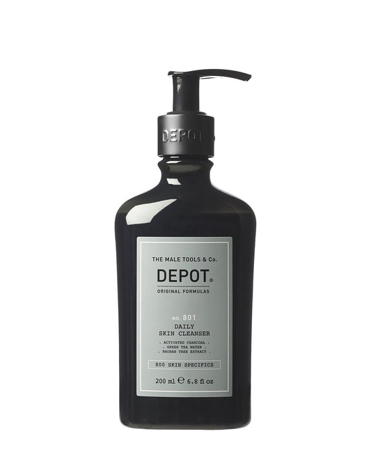 Depot, 800 Skin Specifics No. 801, Activated Charcoal, Detoxifying, Cleansing Gel, For Face, 200 ml
