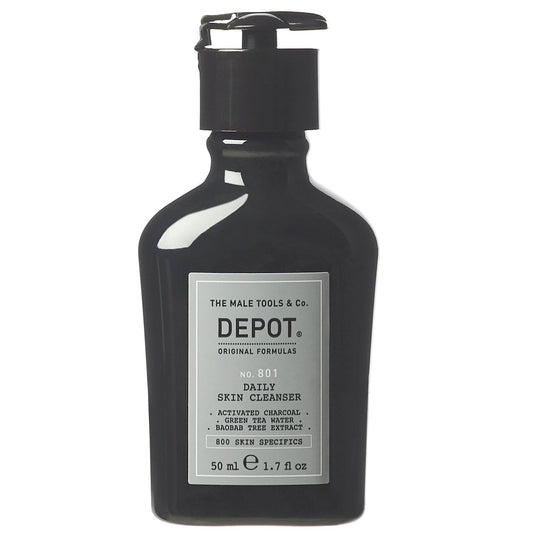Depot, 800 Skin Specifics Nr. 801, Aktivkohle, entgiftend, Reinigungsgel, für das Gesicht, 50 ml