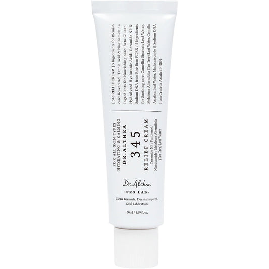 Dr. Althea, 345 Relief, Hydrating, Cream, For Face, 50 ml