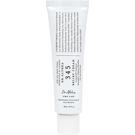 Dr. Althea, 345 Relief, Hydrating, Cream, For Face, 50 ml