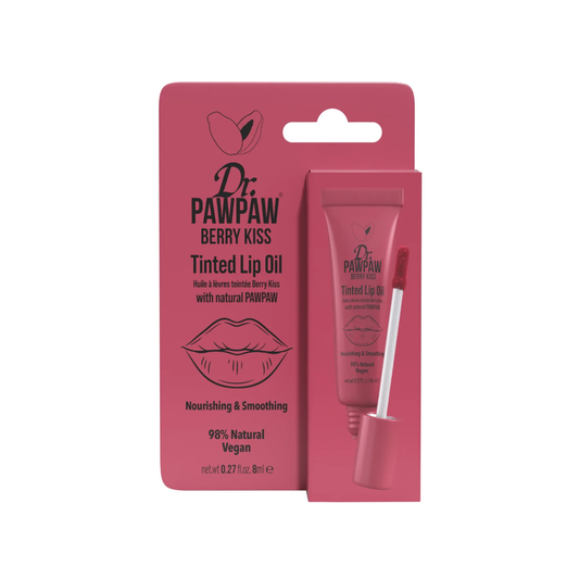 Dr. PawPaw, Dr. PawPaw, Vegan & Cruelty-Free, Hydrating & Moisturizing, Lip Oil, Berry Kiss, 8 ml