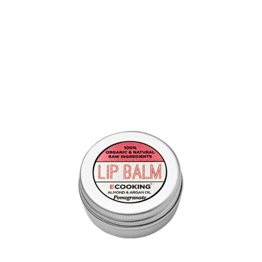 Ecooking, Ecooking, biologische arganolie, hydraterende lippenbalsem, granaatappel, 15 ml