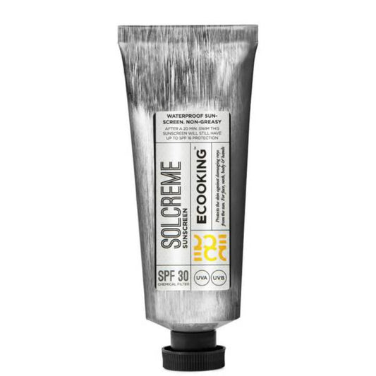 Ecooking, Ecooking, zonbescherming, zonnebrandcrème, voor het gezicht, SPF 30, 50 ml