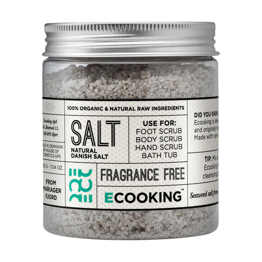 Ecooking, Ecooking, veganistisch, reinigen en scrubben, badzout, 200 g