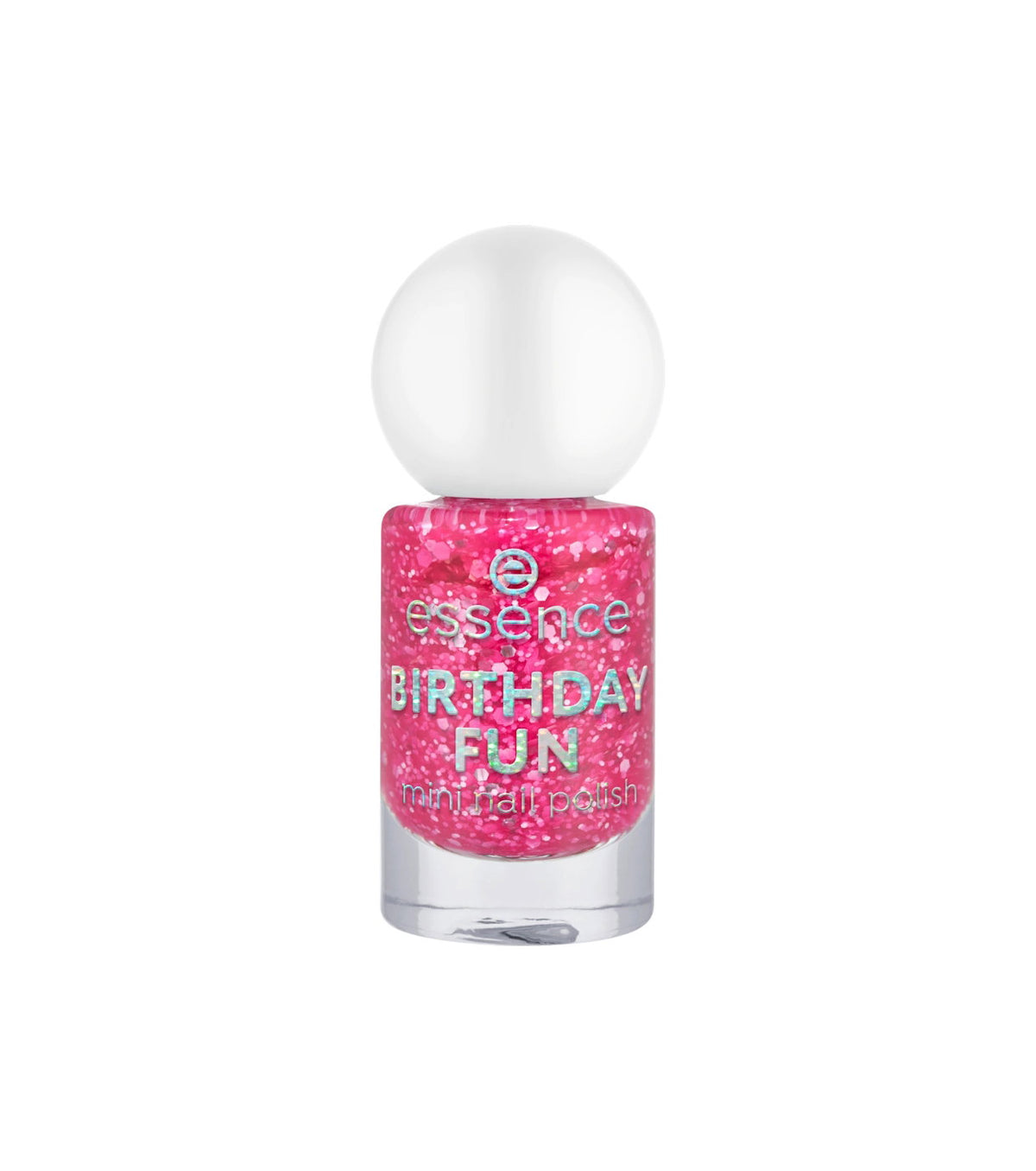 Essence, Birthday Fun, Glitter, Nagellack, 5 ml *Miniatur
