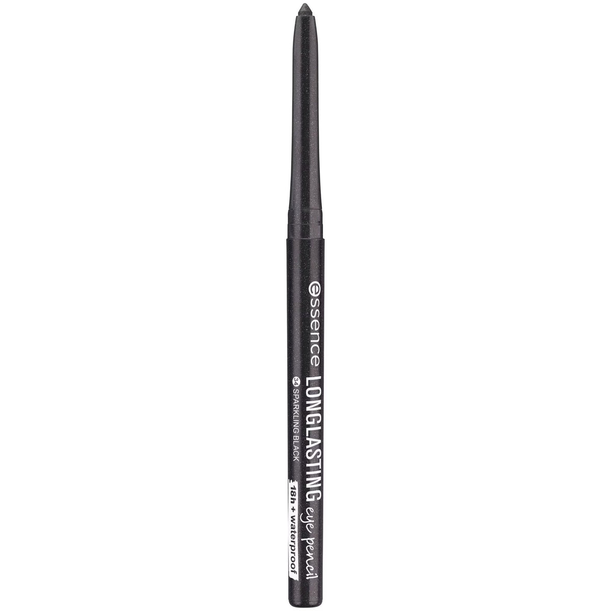 Essence, Long-Lasting, Waterproof, Gel Pencil Eyeliner, 34, Sparkling Black, 0,28 g