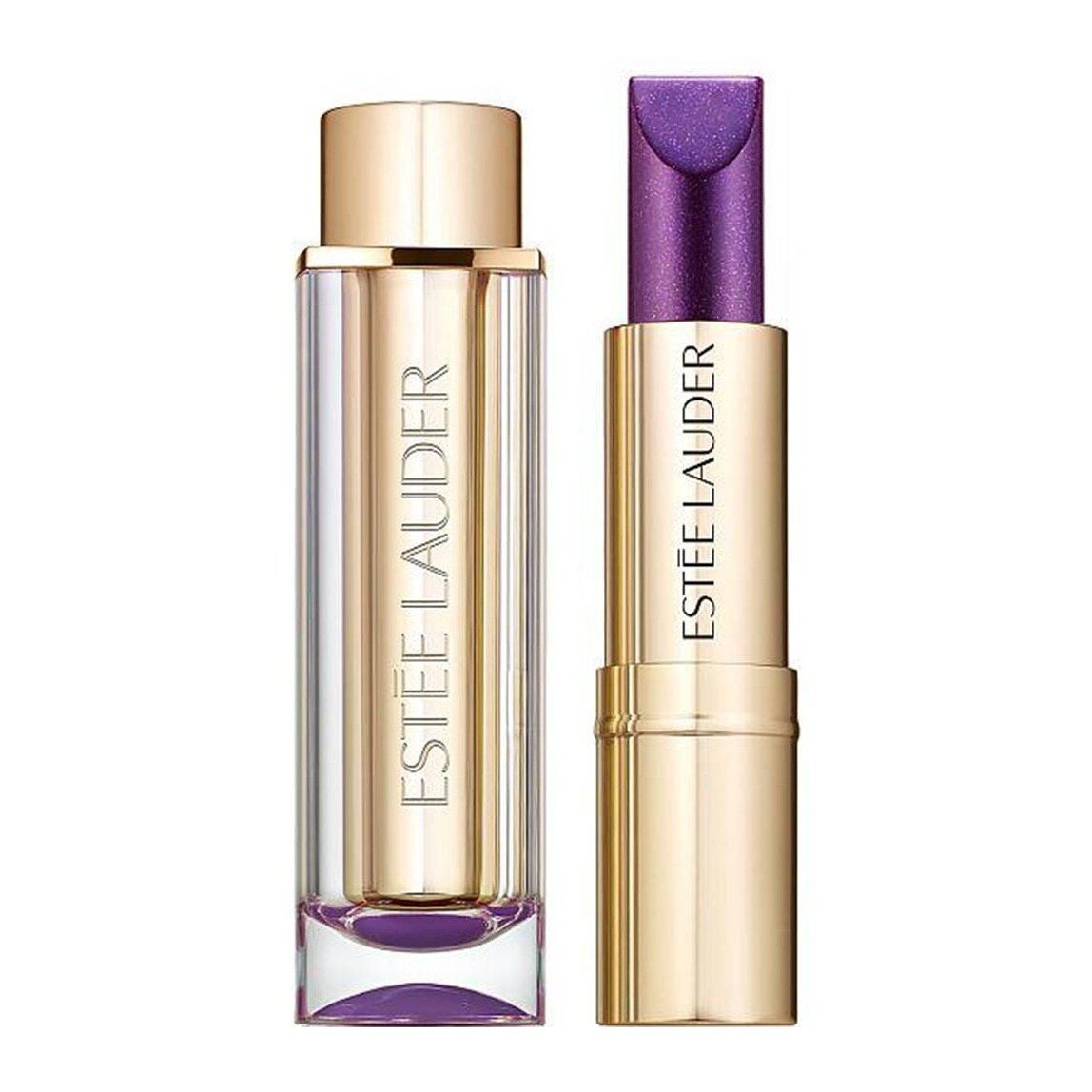 Estée Lauder, Pure Color Love, Cremiger Lippenstift, 485, Violet Ray, 3,5 g