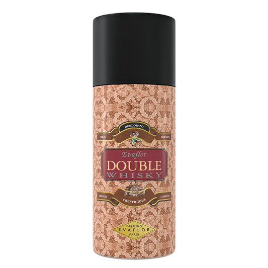 Evaflor, Double Whisky, Deodorant Spray, For Men, 150 ml