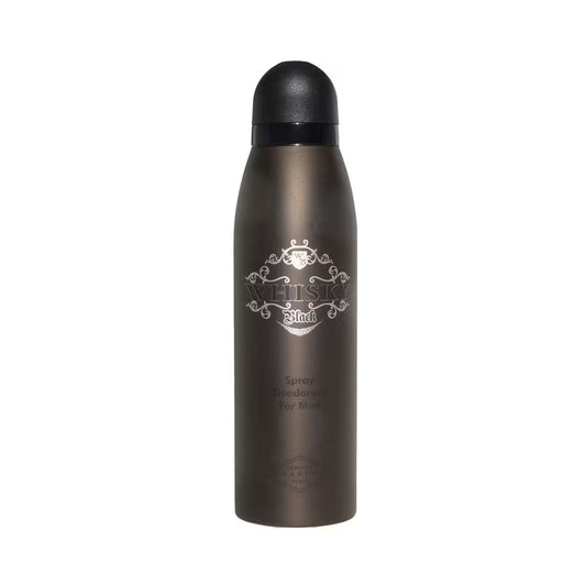 Evaflor, Whisky Black, Deodorant Spray, For Men, 200 ml