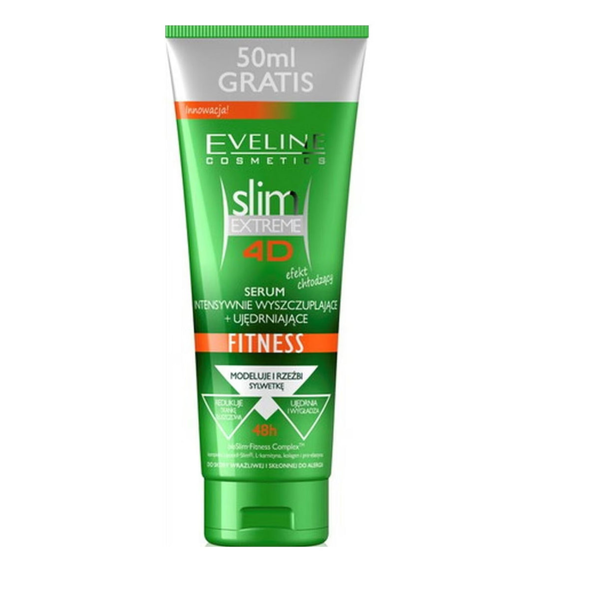 Eveline Cosmetics, Slim Extreme 4D, Anti-Cellulite & Schlankheits-Körperserum, Täglich, 250 ml