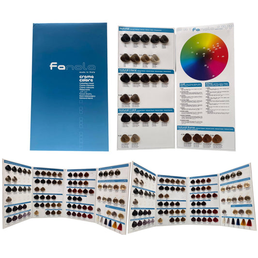 Fanola, Crema Colore, Farbkarte