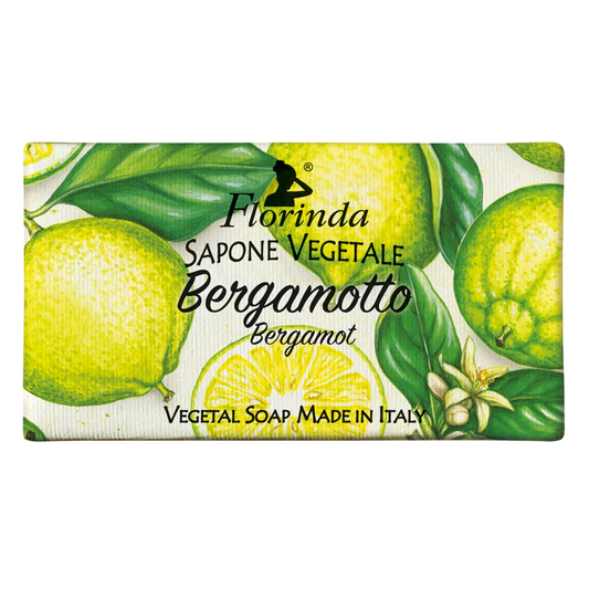 Florinda, Bergamot, Cleansing & Hydrating, Scented Soap Bar, 100 g