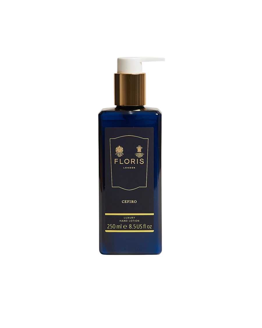 Floris London, Cefiro, Süßmandelöl, Feuchtigkeitsspendend, Handlotion, Zitrus-Blumig, 250 ml