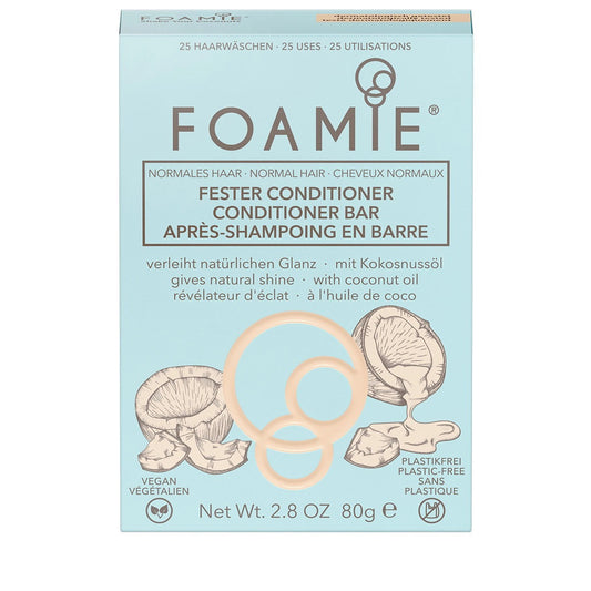 Foamie, Shake Your Coconuts, festes Haar-Conditioner, für Glanz, 80 g
