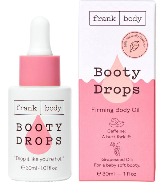 Frank Body, Booty Drops, Firming, Body Oil, For Hips & Thighs, 30 ml