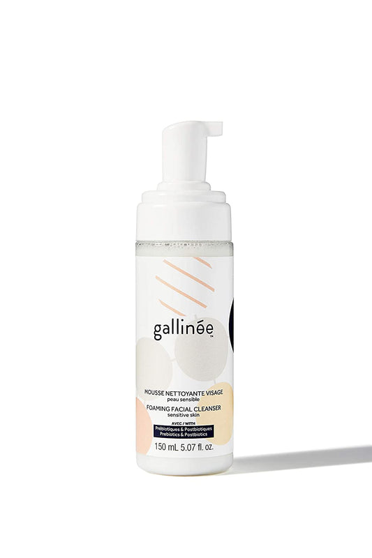 Gallinée, Microbiome Skincare, Präbiotika & Postbiotika, klärende Reinigungsschaum-Creme, 150 ml