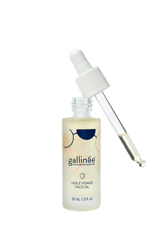 Gallinée, Mikrobiom-Hautpflege, Präbiotika & Postbiotika, Nährend, Öl, Für das Gesicht, 30 ml
