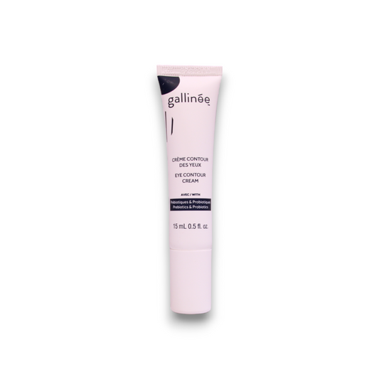 Gallinée, Microbiome Skincare, prebiotica & probiotica, hydraterende oogcrème, 15 ml