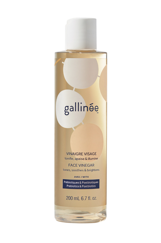 Gallinée, Mikrobiom-Hautpflege, Präbiotika & Postbiotika, beruhigend, Lotion, für das Gesicht, 200 ml