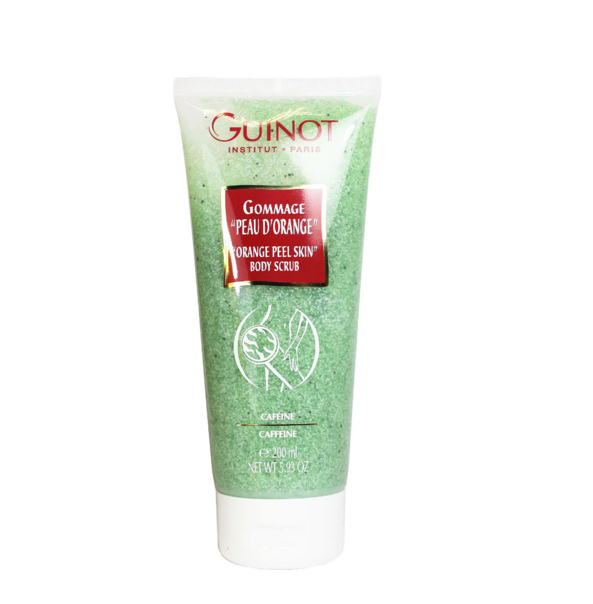 Guinot, Gommage Peau D'Orange, Cafeine, Anti-Cellulite, Body Scrub, 200 ml