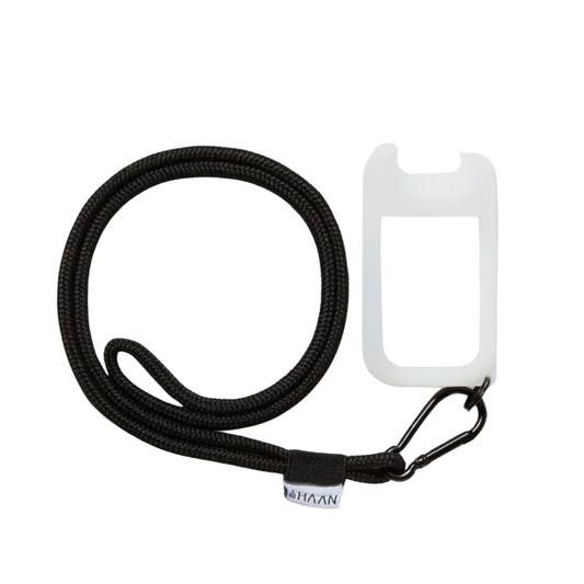 Haan, Hand Sanitizer, With Neck Lanyard, Protective Case, Black