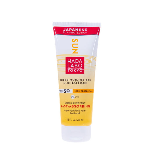 Hada Labo Tokyo, Soleil, Acide Hyaluronique, Hydratant, Lait Écran Solaire, 50, 200 ml