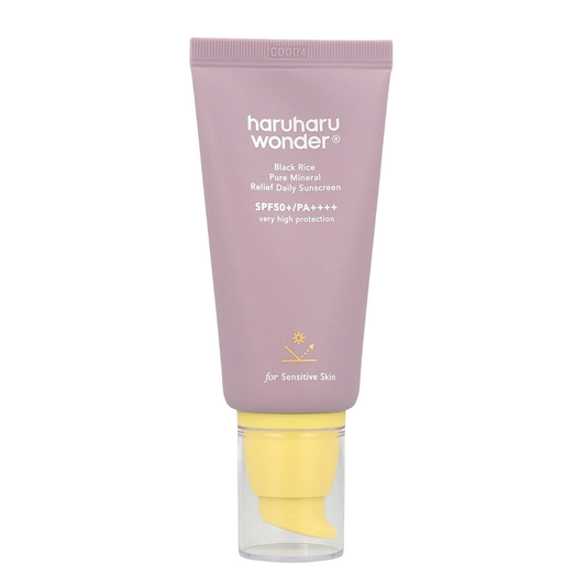 Haruharu Wonder, Black Rice, Hydrating & Moisturising, Sunscreen Cream, For Face, SPF50+, 50 ml