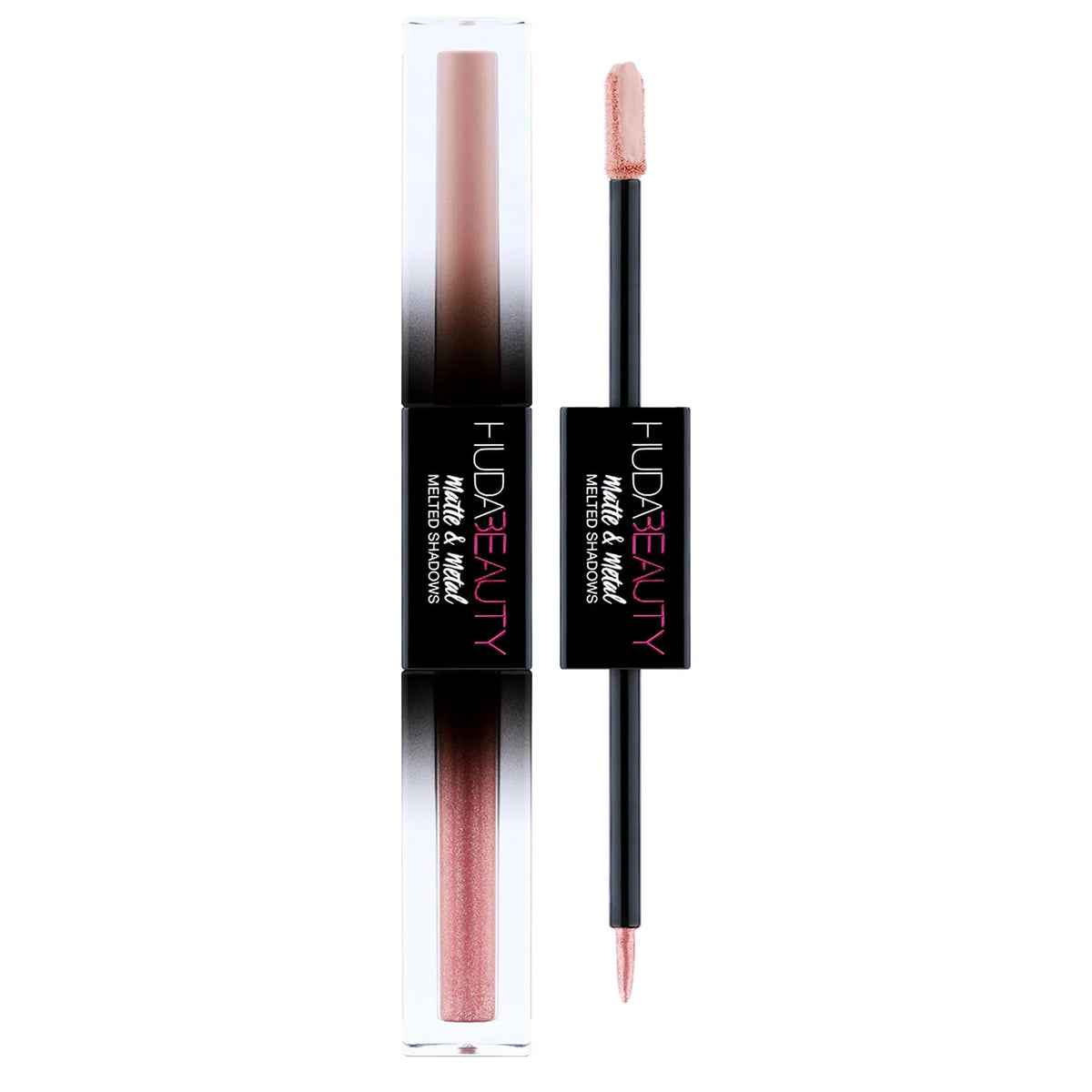 Huda Beauty, Matte & Metal, Liquid Eyeshadow, Cinnamon Toast, 4 ml