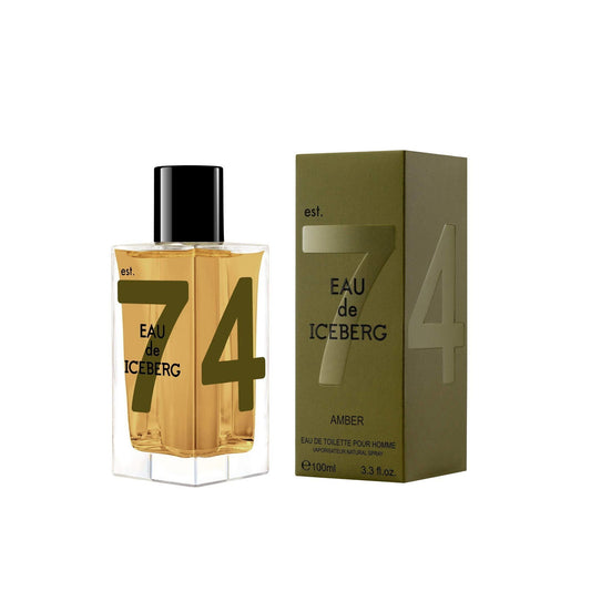 Iceberg, Eau de Iceberg 74 Amber, Eau de Toilette, für Herren, 100 ml