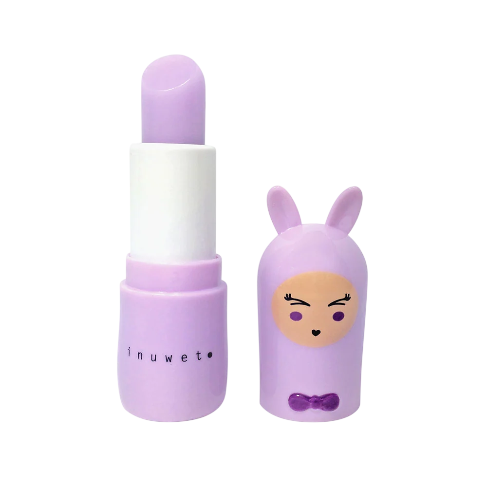 Inuwet, Bunny Delice, Feuchtigkeitsspendender & Pflegender Lippenbalsam, Mauve, 3,5 g