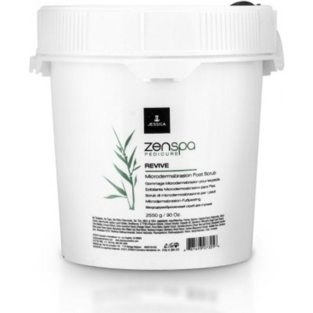Jessica, ZenSpa Revive, Cleanse & Scrub, Fußpeeling, 2550 g