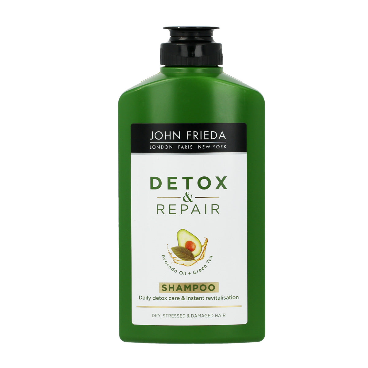 John Frieda, Detox & Repair, Avocadoöl, Trockenshampoo für das Haar, zur Reparatur, 250 ml