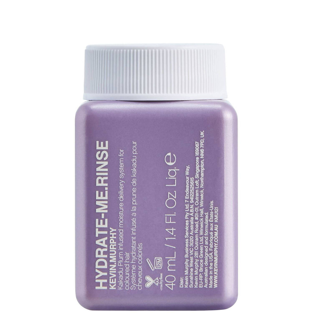 Kevin Murphy, Hydrate-Me Rinse, Hair Conditioner, For Moisturizing, 40 ml