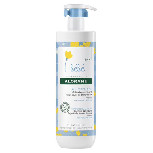 Klorane, Bebe, Calendula, Moisturising, Body Milk, 750 ml