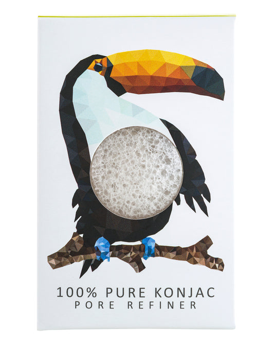 Konjac, Regenwald-Tukan, Make-up-Schwamm