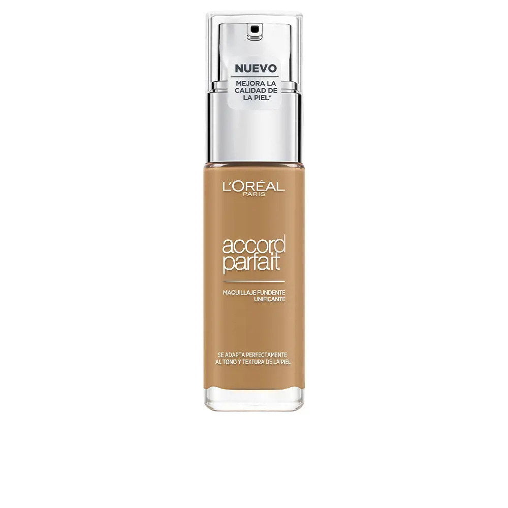 L'Oréal Paris, Accord Parfait, flüssige Foundation, 10 D/W, Deep Golden, 30 ml