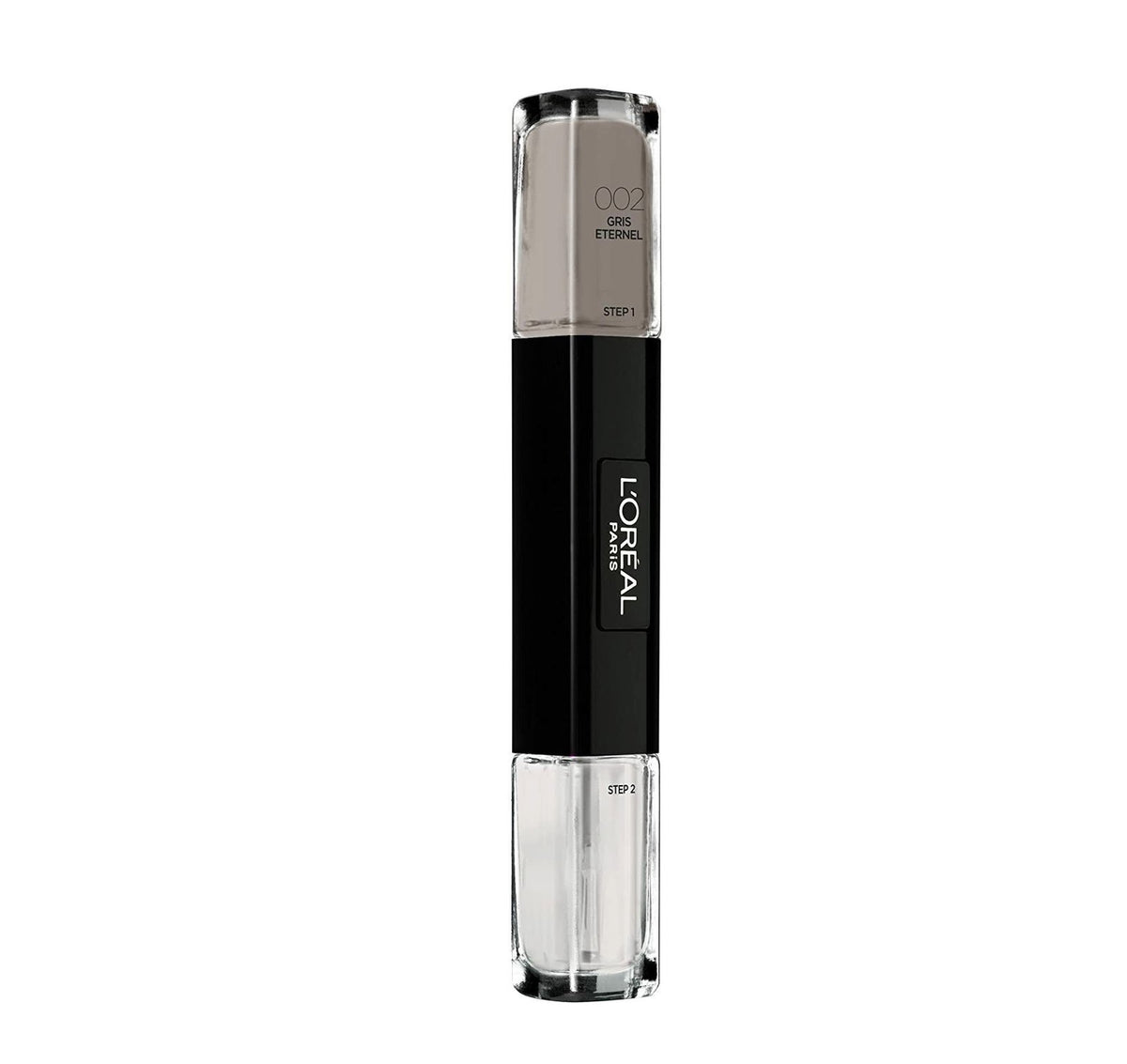 L'Oréal Paris, Infallible, Nagellack 2-in-1, 002, Gris Eternel, 2 x, 5 ml