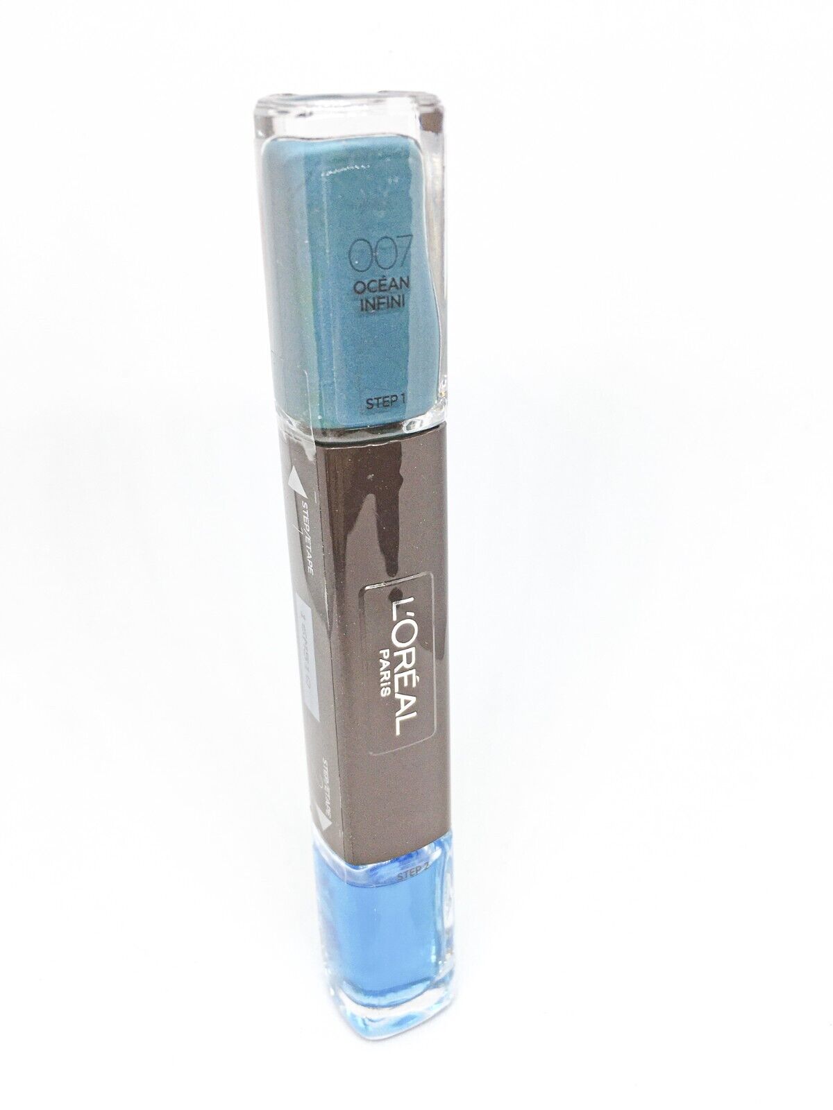 L'Oreal Paris, Infallible, Nagellack 2-in-1, 007, Ocean Infinit, 2 x, 5 ml