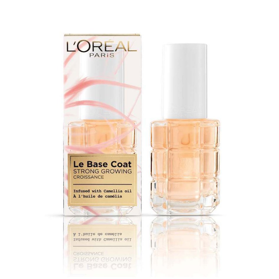 L'Oreal Paris, Le Base Coat, Camellia Oil, Growing, Nail Oil Treatment, 13 ml