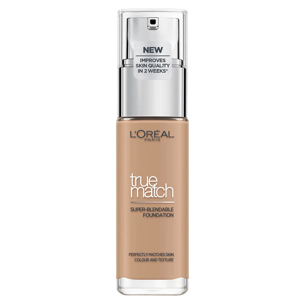 L'Oreal Paris, True Match, Liquid Foundation, 9.5 W, Mahogany, SPF 17, 30 ml