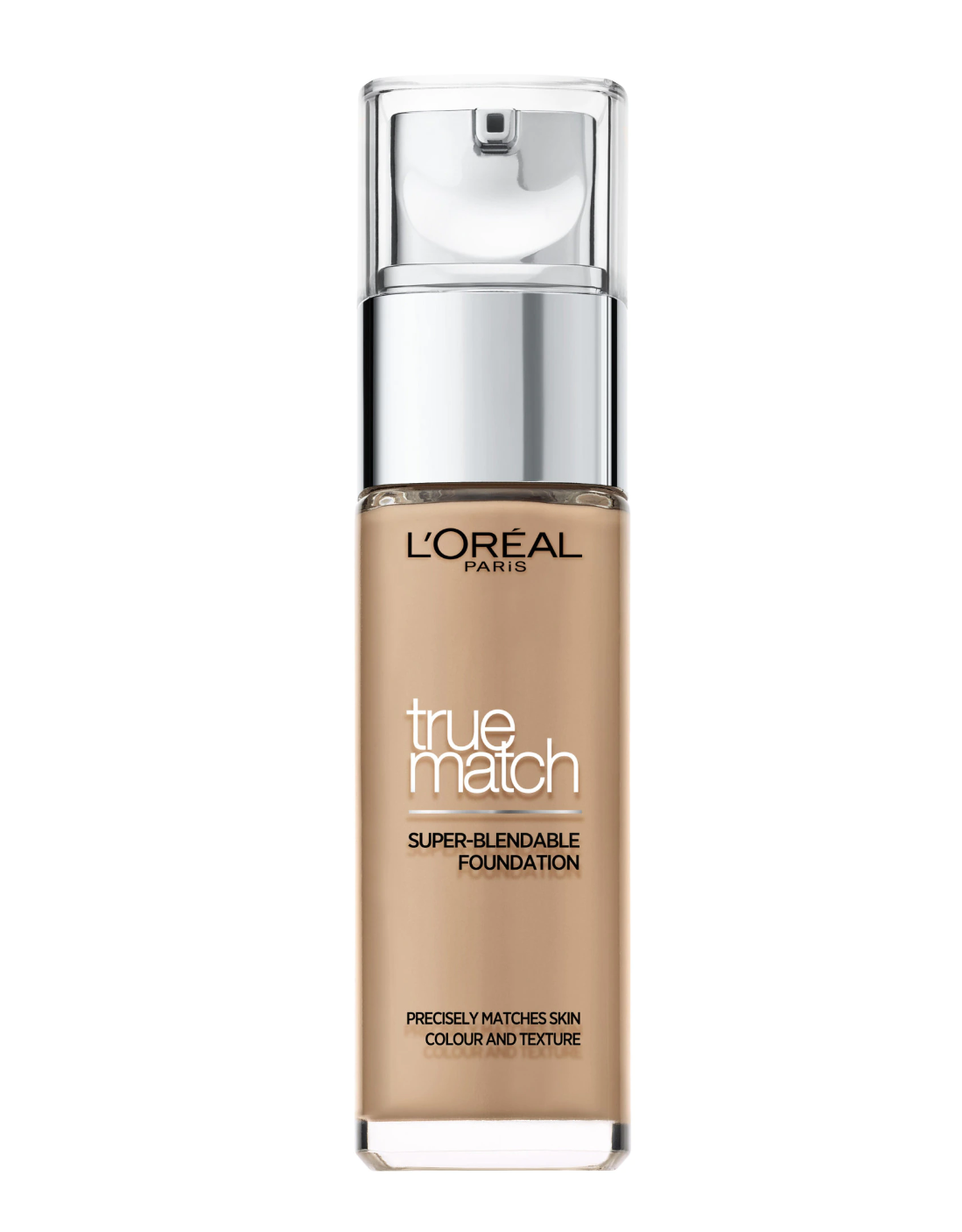 L'Oreal Paris, True Match Super-Blendable, Hyaluronic Acid, Liquid Foundation, 7R-7C, Ambre Rose, SPF 15, 30 ml
