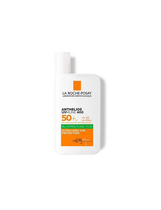 La Roche-Posay, Anthelios UVMune 400, Sonnenschutz, Lotion, für das Gesicht, LSF 50+, 50 ml