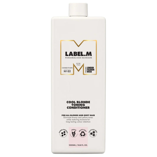 Label.M, Cool Blonde, Hair Conditioner, For Neutralisation Of Yellow Tones, 1000 ml