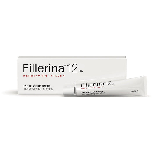 Labo Cosprophar Suisse, Fillerina 12HA Verdichtende filler Klasse 3, Hydraterend en verstevigend, Oogcrème, 15 ml