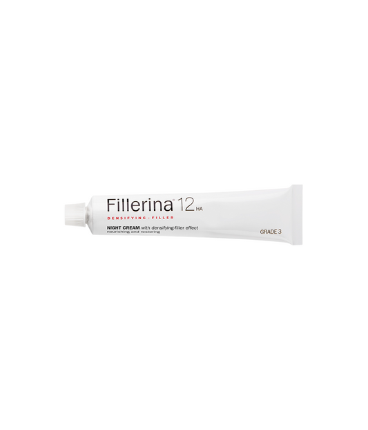 Labo, Fillerina 12HA Densifying Filler Grade 3, Nourishing & Restoring, Night, Cream, For Face, 50 ml