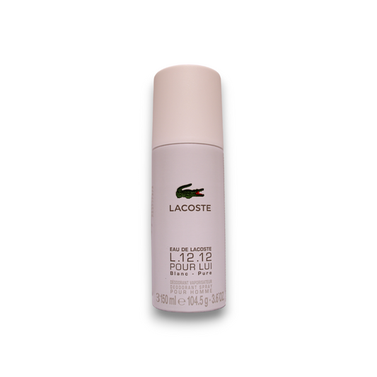 Lacoste, Eau de Lacoste L.12.12 Blanc, Deodorant Spray, für Herren, 150 ml